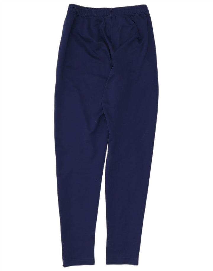 Adidas Mens Aeroready Tracksuit Trousers Small  Navy Blue Polyester