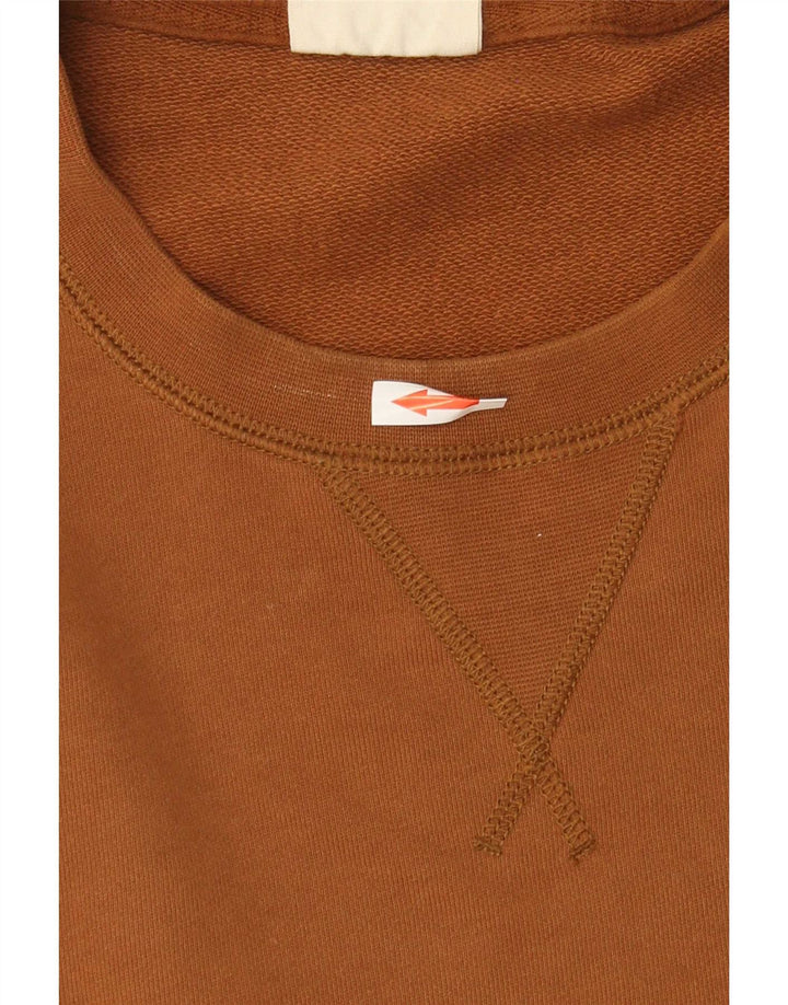 Marks & Spencer Mens Sweatshirt Jumper Large Brown Cotton