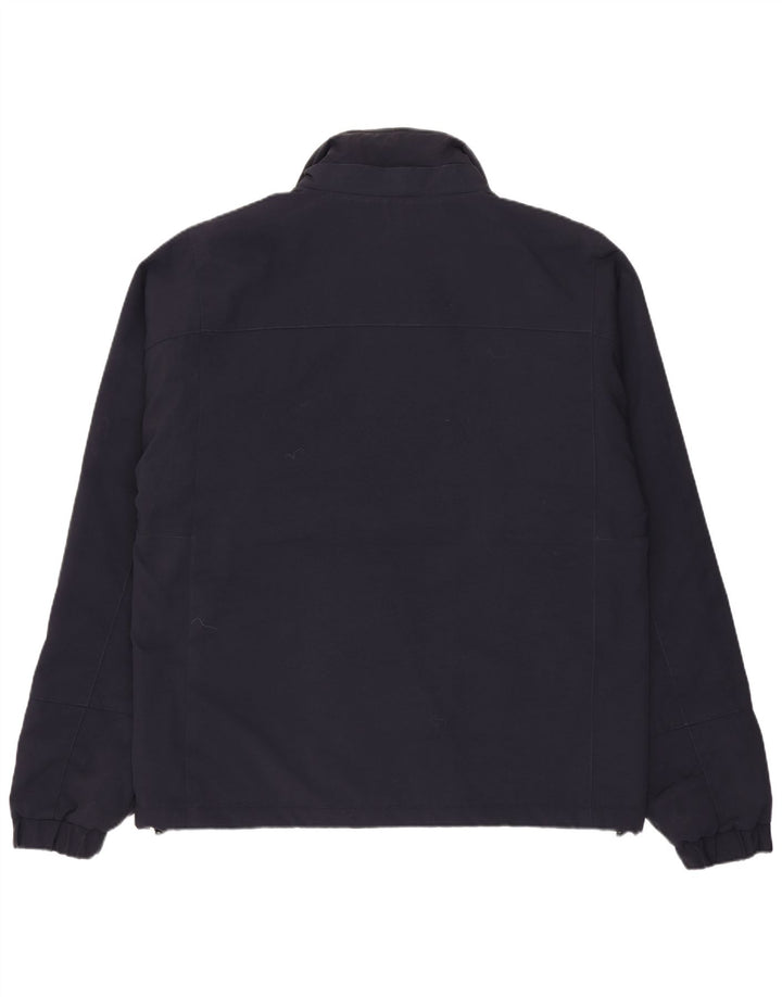 Woolrich Mens Windbreaker Jacket UK 36 Small Navy Blue