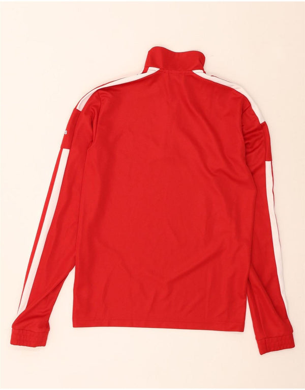 Adidas Mens Adler Graphic Pullover Tracksuit Top Small Red Colourblock