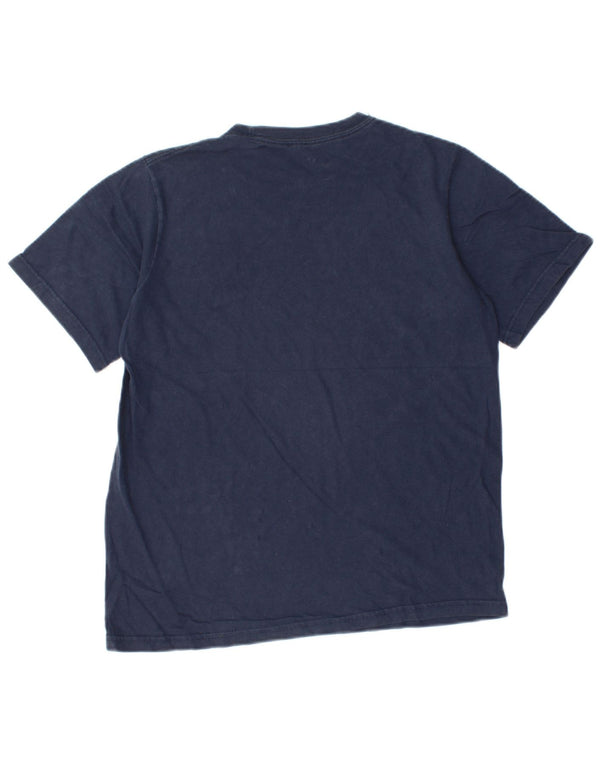 Nike Boys Graphic T-Shirt Top 13-14 Years XL Navy Blue Cotton