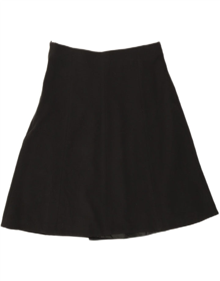 Zara Womens A-Line Skirt Medium W28  Black