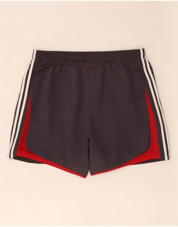 Adidas Mens Sport Shorts 2XL Grey Colourblock Polyester