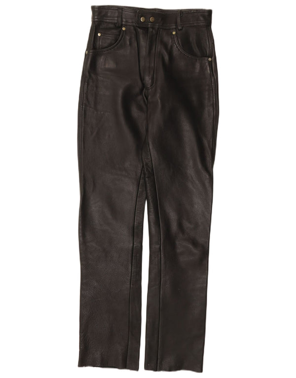 The Emotion Womens Straight Trousers EU 38 Medium W28 L32 Black