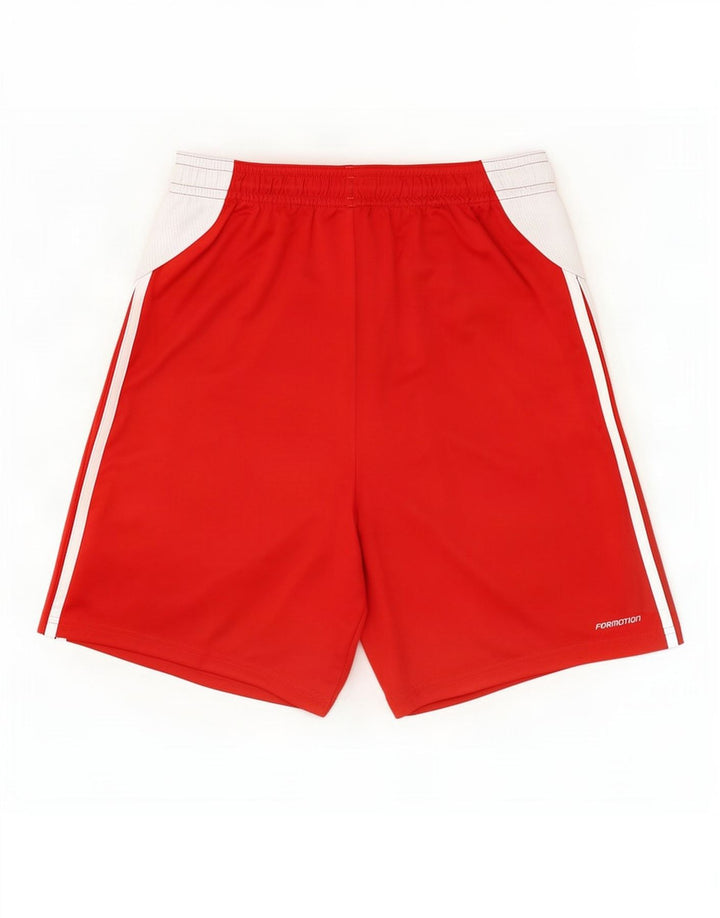 Adidas Mens Sport Shorts Large Red Colourblock Polyester