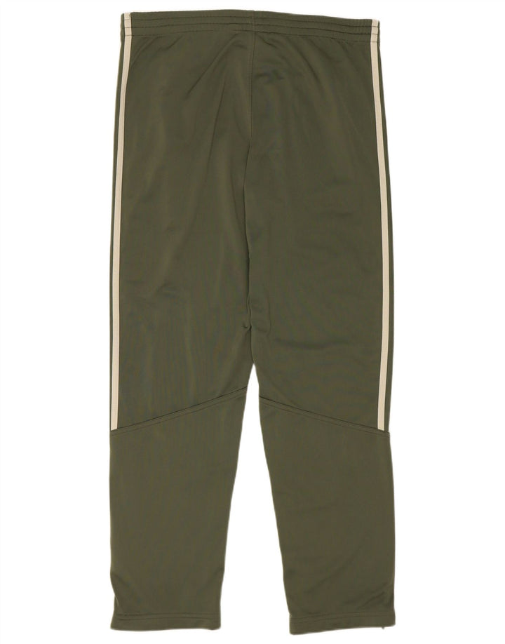 Adidas Boys Tracksuit Trousers 13-14 Years  Khaki Polyester