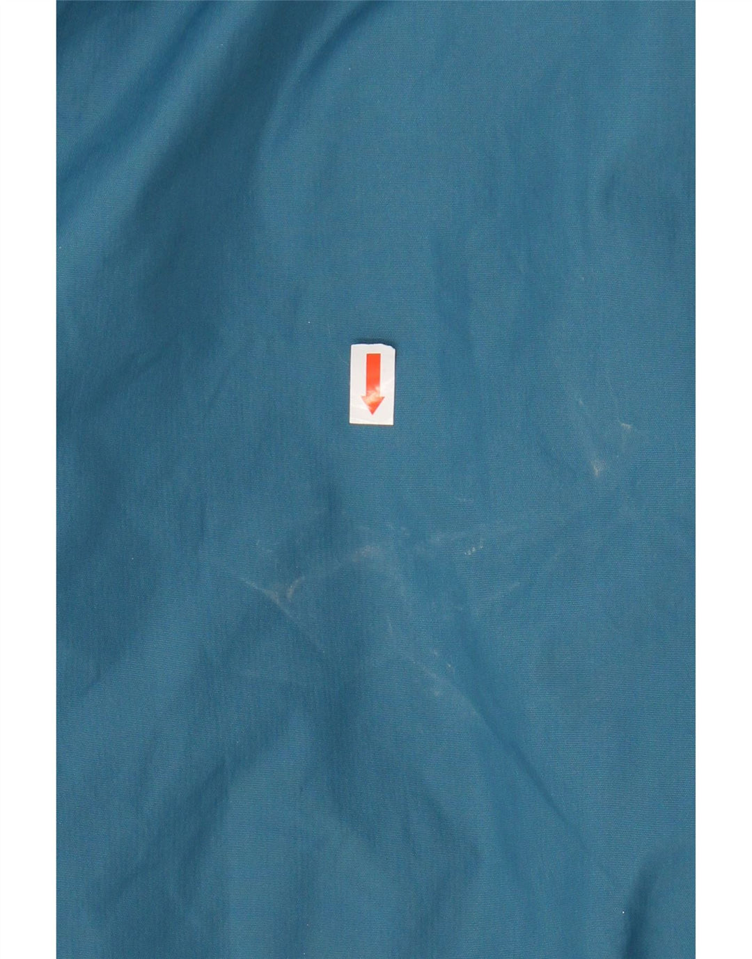 ASICS Mens Windbreaker Jacket UK 42 XL Blue Colourblock Polyamide