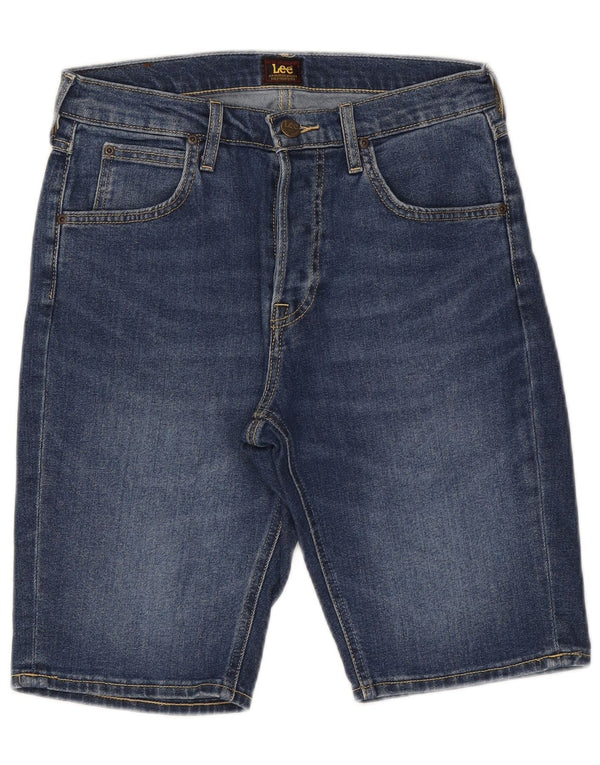 Lee Mens Denim Shorts W29 Small Blue Cotton