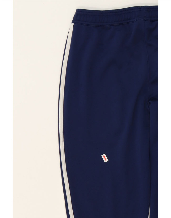 ADIDAS Boys Climacool Tracksuit Trousers 13-14 Years Navy Blue Polyester Vintage Adidas and Second-Hand Adidas from Messina Hembry 