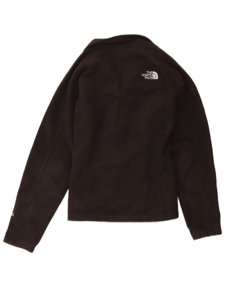 The North Face Womens Fleece Jacket UK 12 Medium Black Polyester