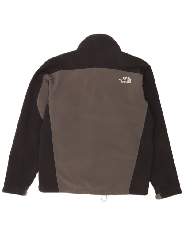 The North Face Mens Bomber Jacket UK 38 Medium Black Colourblock Polyester