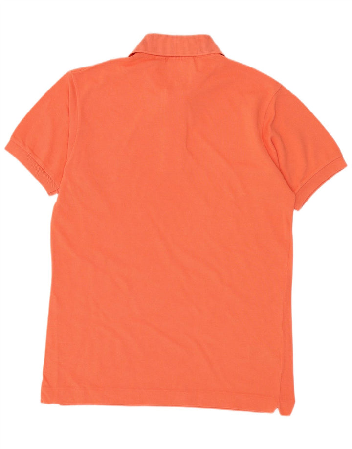 LACOSTE Mens Classic Fit Polo Shirt Size 2 XS Orange