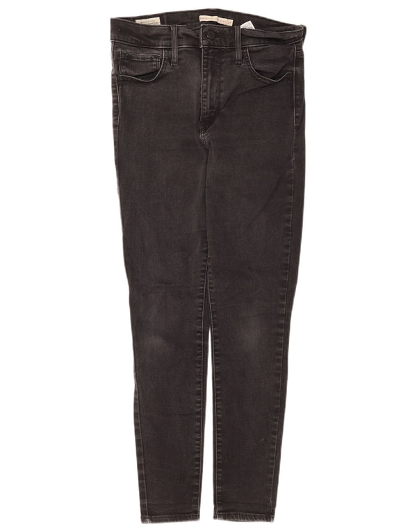 Levi's Womens 721 High Rise Super Skinny Jeans W29 L28 Grey Cotton