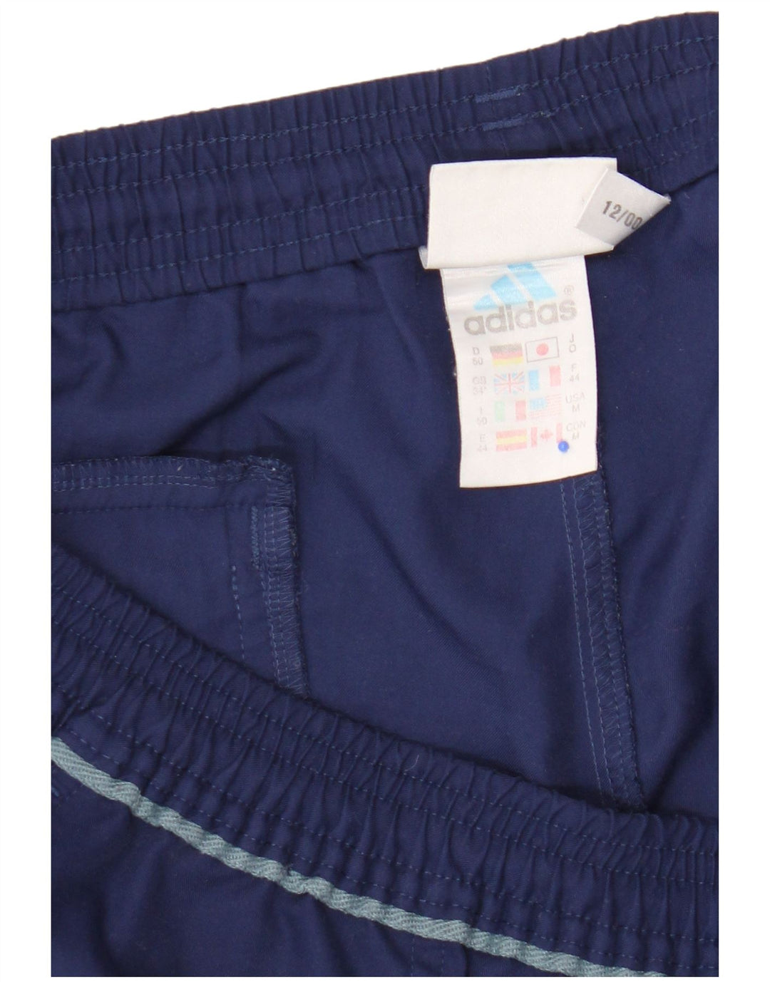 Adidas Mens Swimming Shorts Large  Navy Blue Polyester