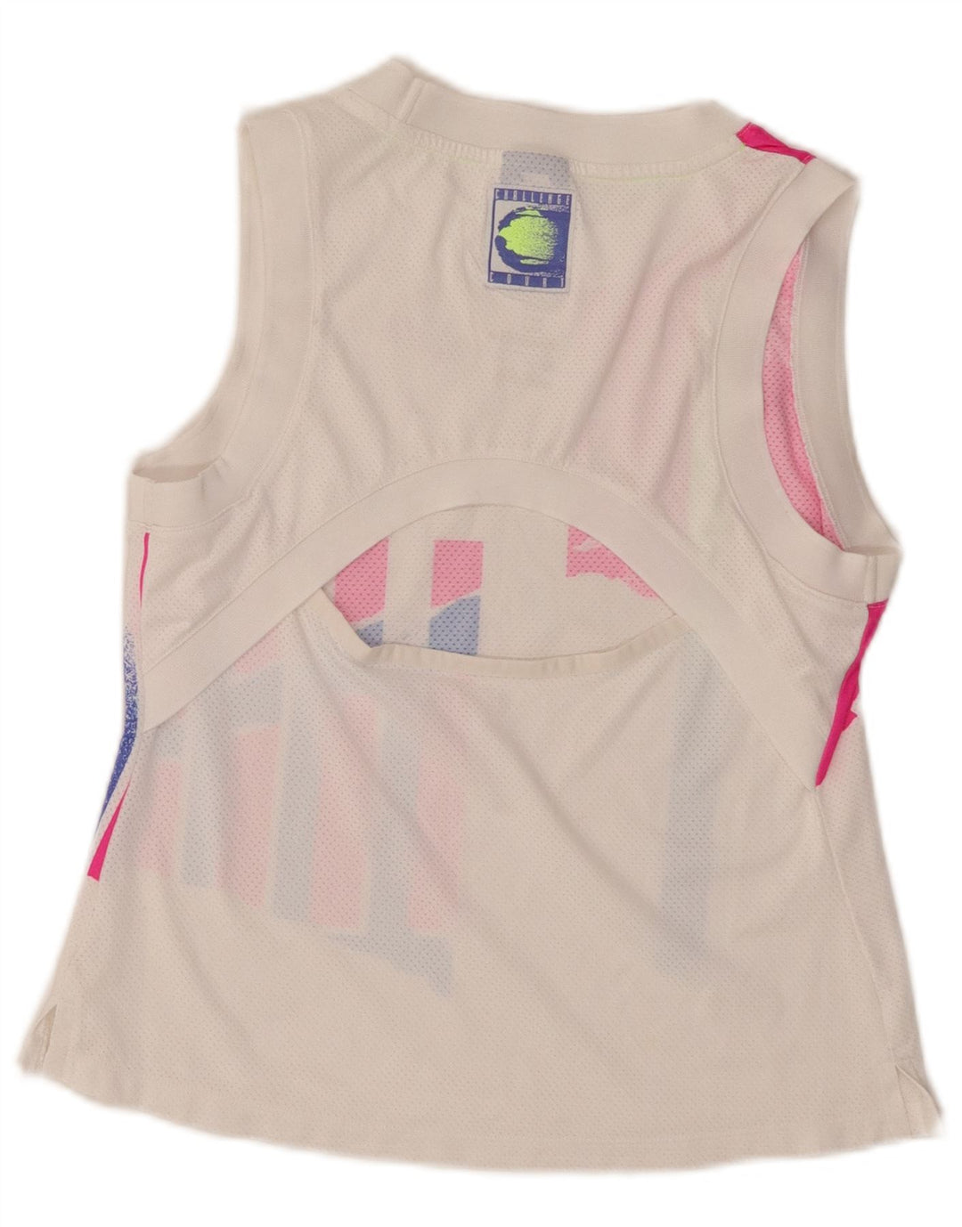 Nike Womens Standard Fit Graphic Vest Top UK 12 Medium White