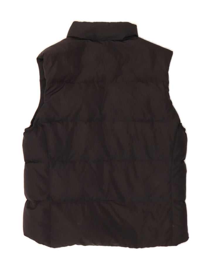 CHAMPION Womens Padded Gilet UK 14 Large Black Vintage Champion and Second-Hand Champion from Messina Hembry 