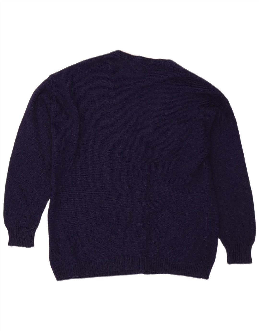 PIMET MAGLIERA Womens Graphic Cardigan Sweater UK 18 XL Navy Blue Floral