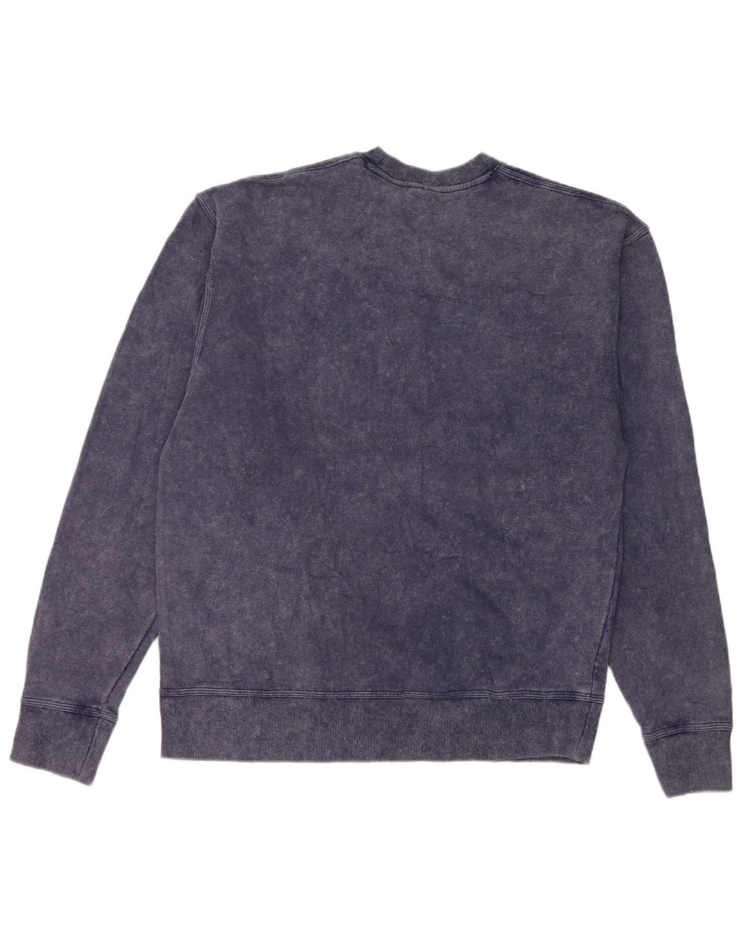 Champion Mens Sweatshirt Jumper Medium Navy Blue Cotton