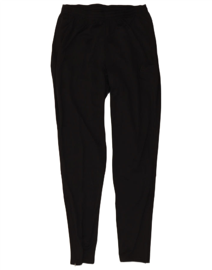 Nike Mens Dri Fit Tracksuit Trousers Small Black Polyester