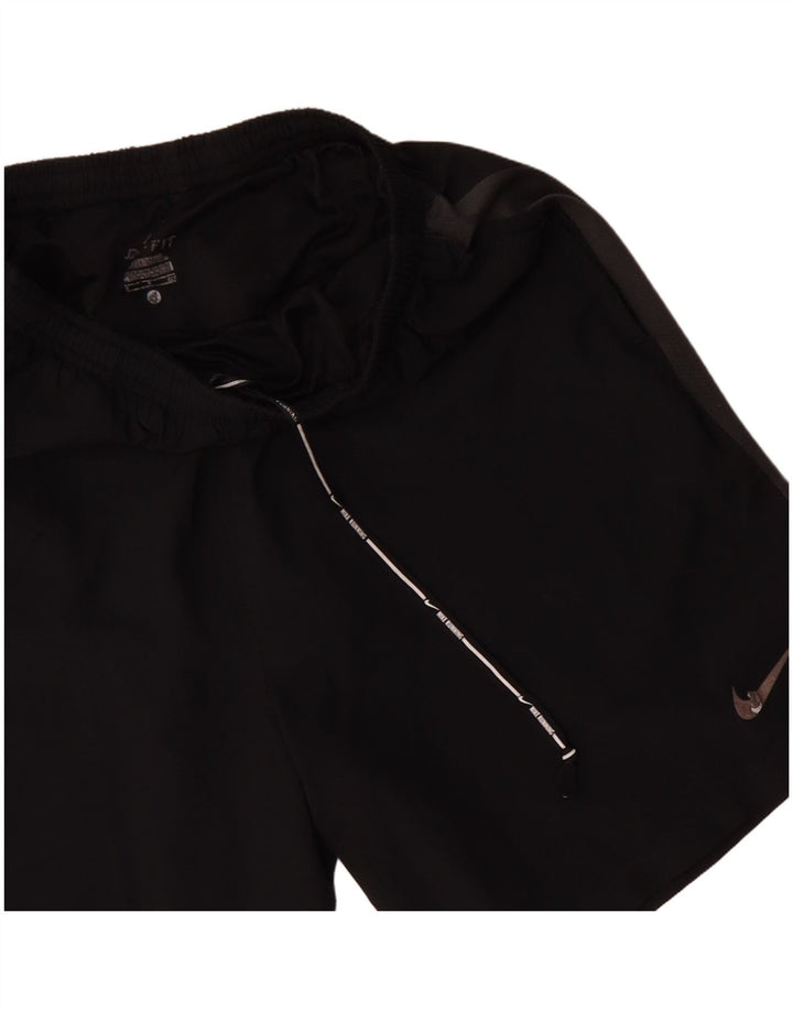 Nike Mens Dri Fit Sport Shorts Small  Black Colourblock Polyester