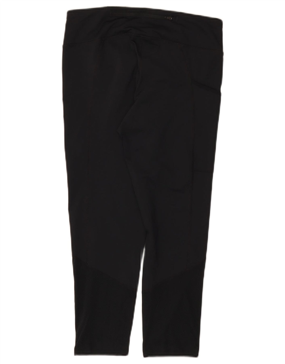 Nike Womens Dri Fit Capri Leggings UK 8 Small  Black Polyester