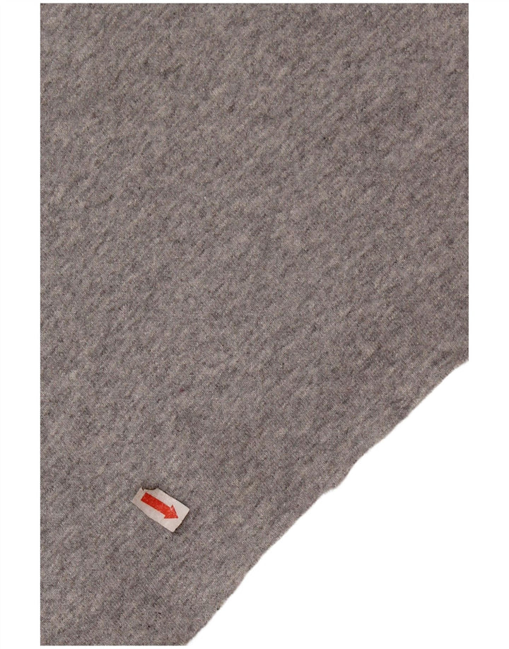 Kappa Womens Crop Top Long Sleeve UK 18 XL Grey