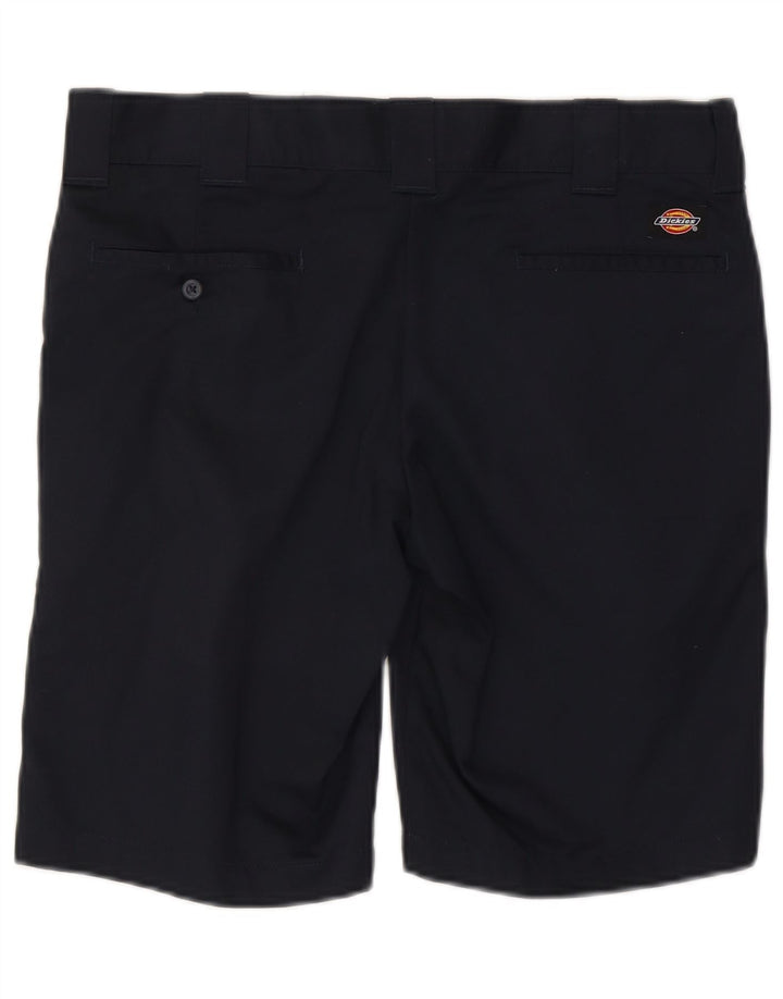 DICKIES Mens Chino Shorts W33 Medium Navy Blue Polyester