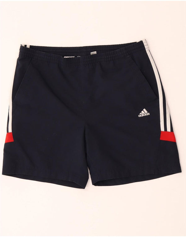Adidas Boys Sport Shorts 13-14 Years  Navy Blue Polyester