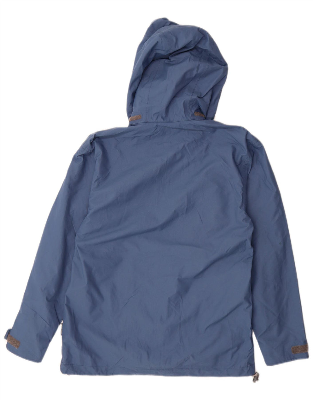 BERGHAUS Womens Hooded Rain Jacket UK 8 Small  Blue Nylon
