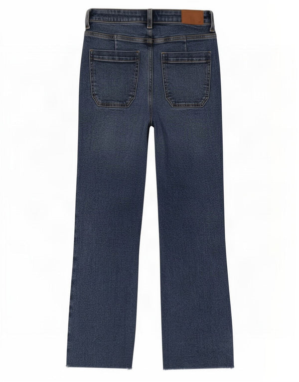 Zara Womens Bootcut Jeans EU 34 2XS W24 L25 Blue Cotton
