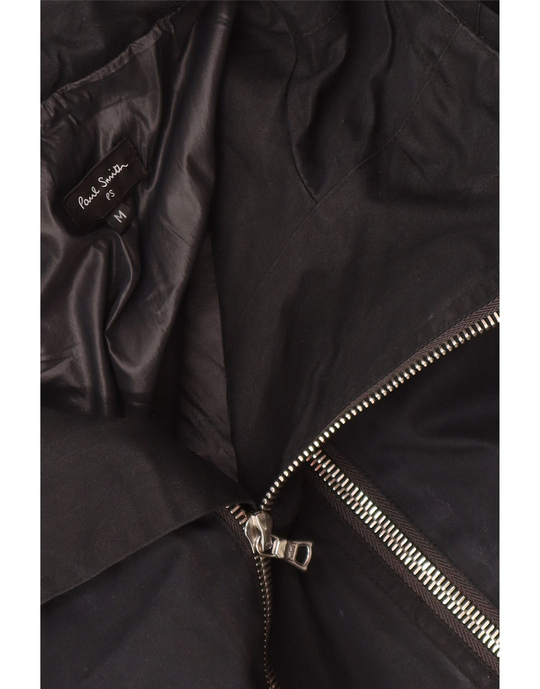 Paul Smith Mens Hooded Raincoat UK 38 Medium Black