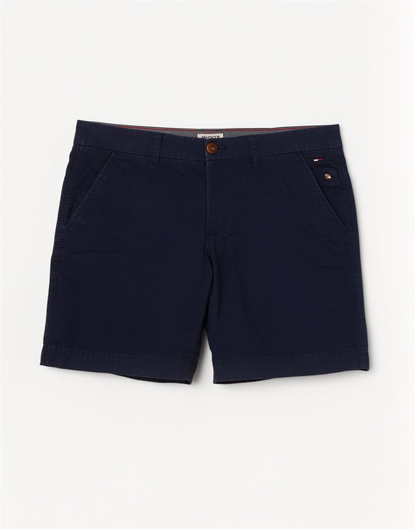 Tommy Hilfiger Womens Chino Shorts W25 XS Navy Blue Cotton