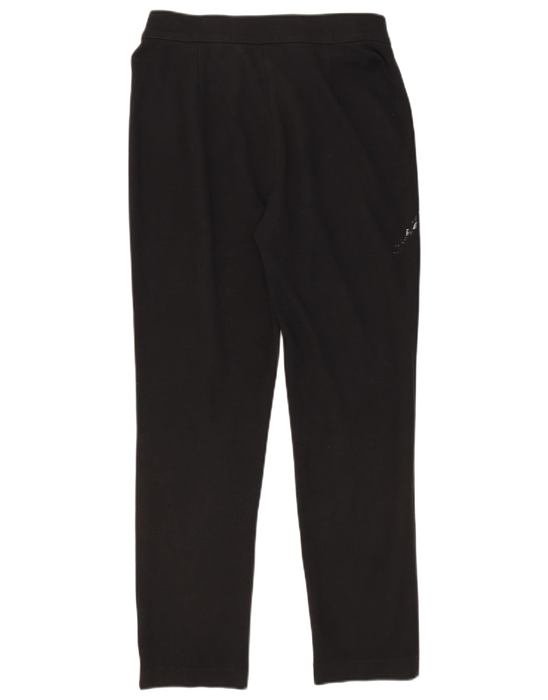 Marks & Spencer Womens Tracksuit Trousers UK 12 Medium  Black Viscose