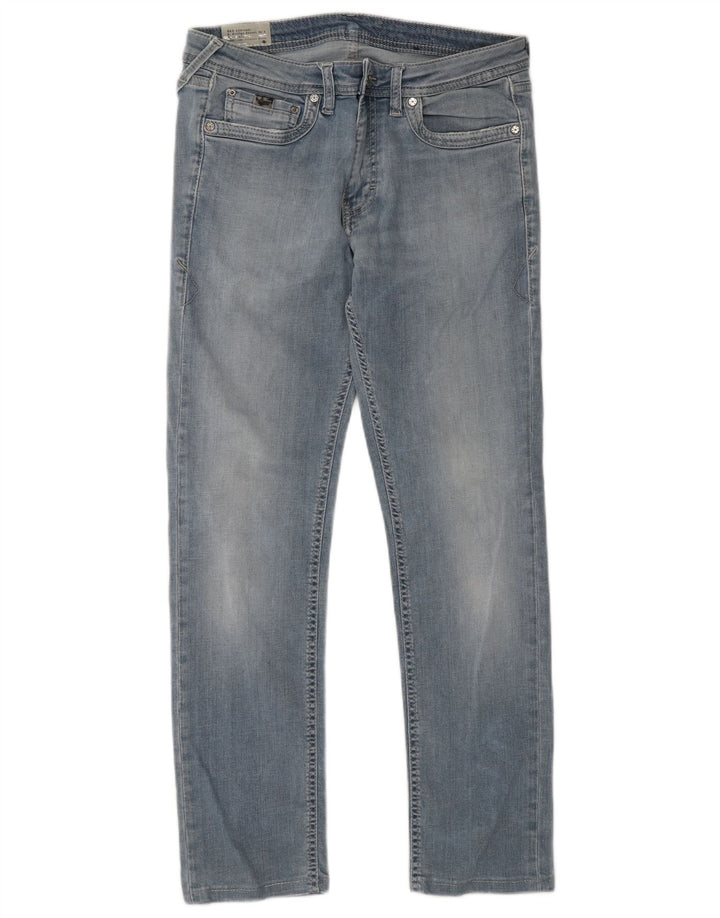 Gas Mens Slim Jeans W31 L29 Blue Cotton