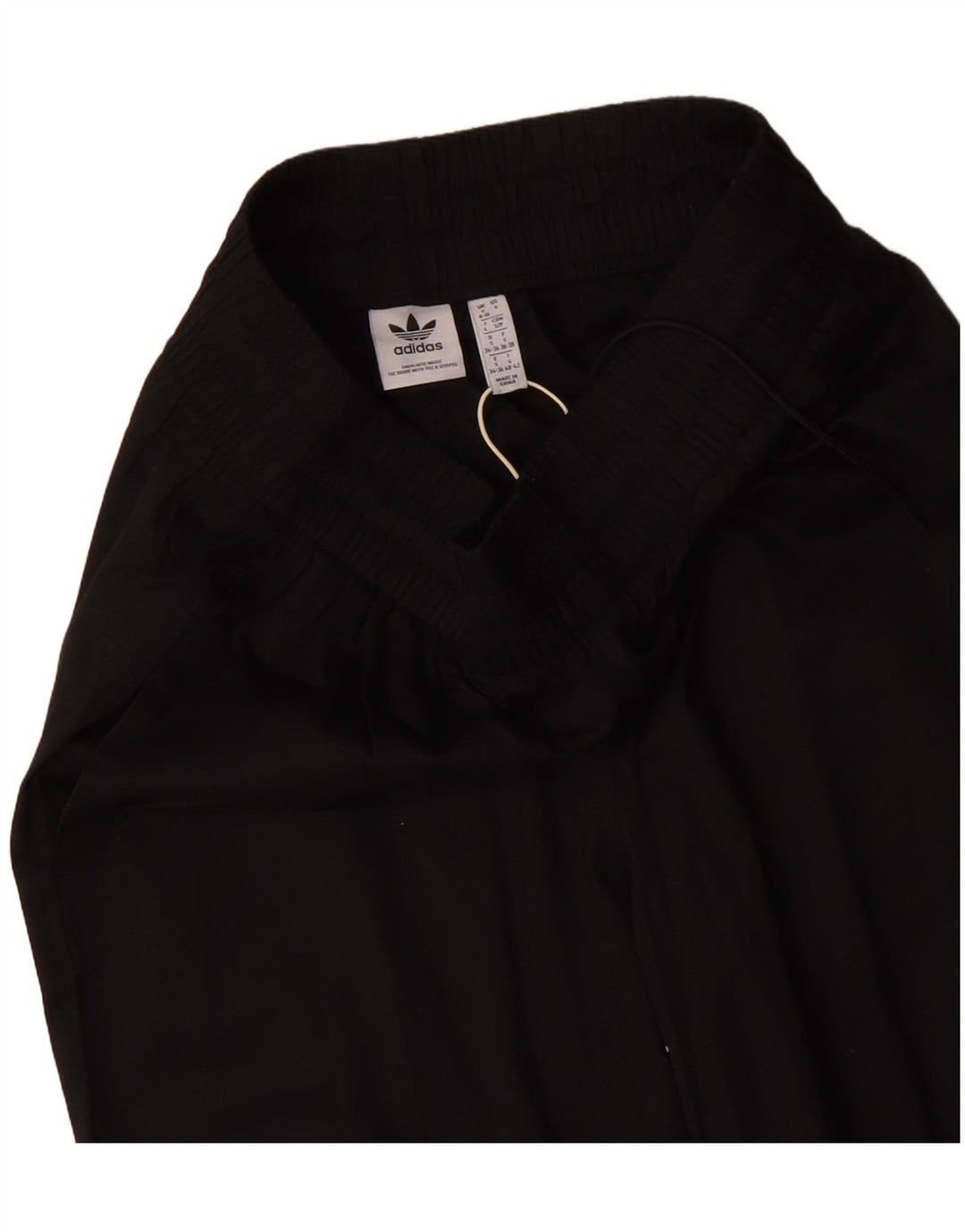 ADIDAS Womens High Waist Cargo Trousers UK 8/10 Small W25 L28  Black