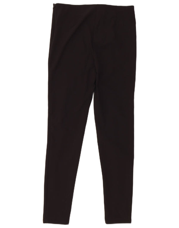 Zara Womens Skinny Casual Trousers W28 L28 Black Polyamide