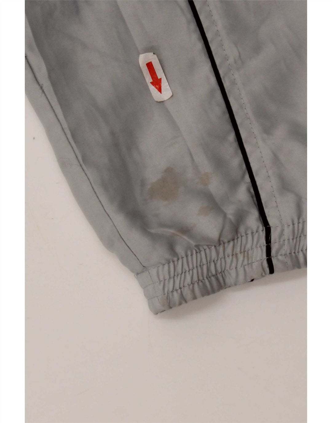 Champion Mens Tracksuit Top Jacket Medium Grey Polyester
