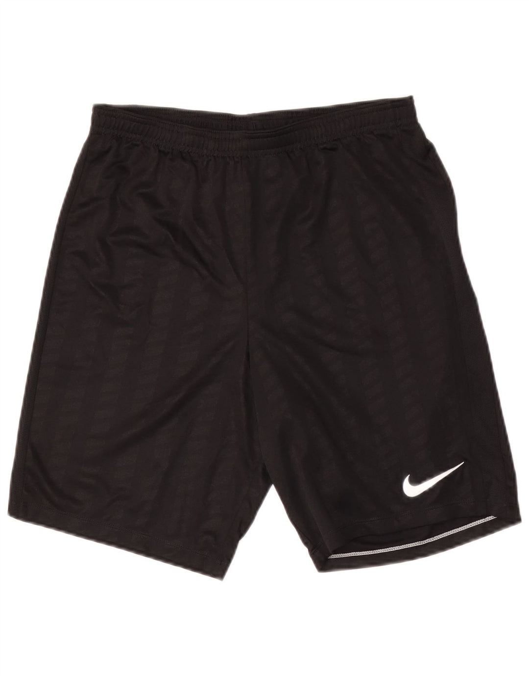 Nike Mens Dri Fit Sport Shorts Medium Black Striped Polyester