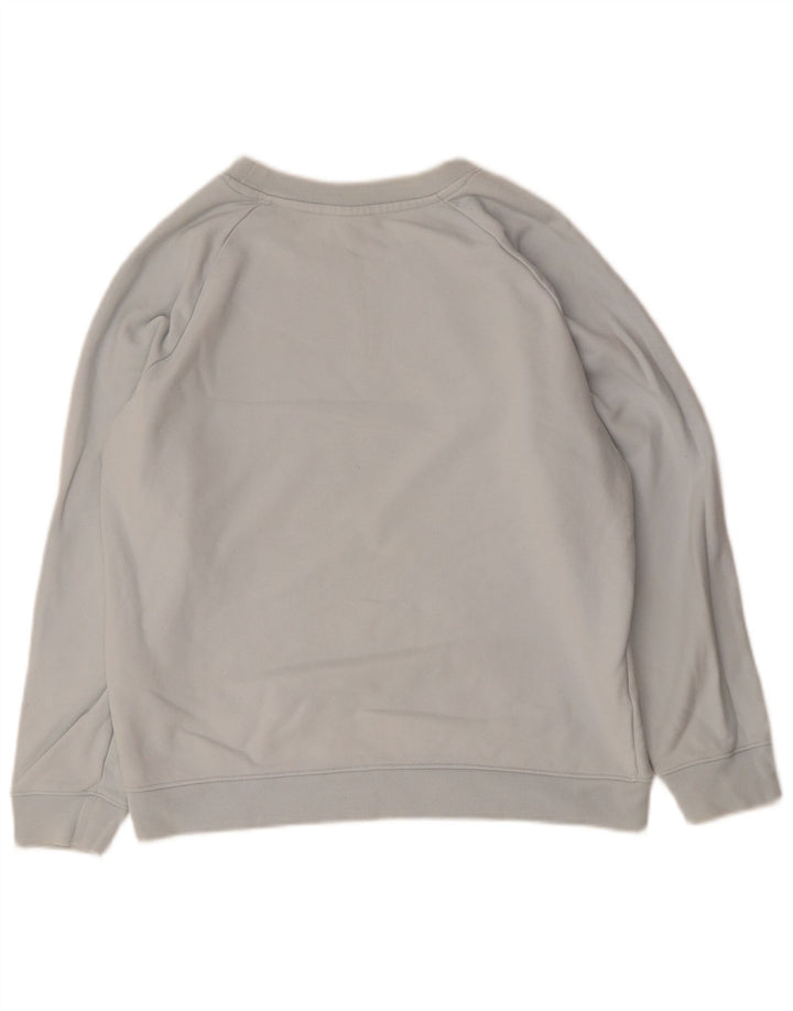 LEVI'S Womens Sweatshirt Jumper UK 14 Medium Blue Cotton