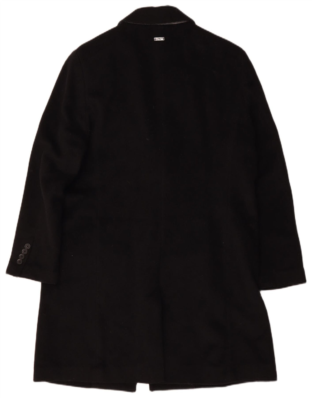Liu Jo Mens Overcoat IT 52 XL Black Wool