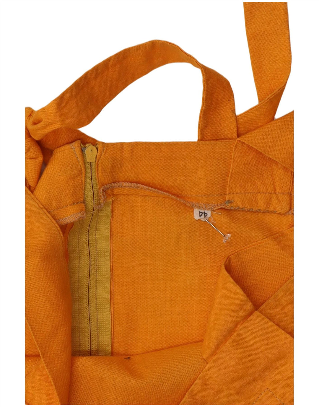 Vintage Womens Sleeveless Sundress IT 44 Medium Orange