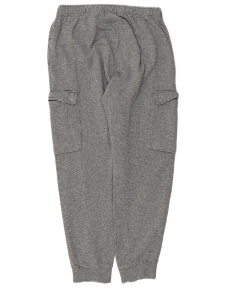 NIKE Mens Cargo Tracksuit Trousers Joggers Small  Grey Cotton