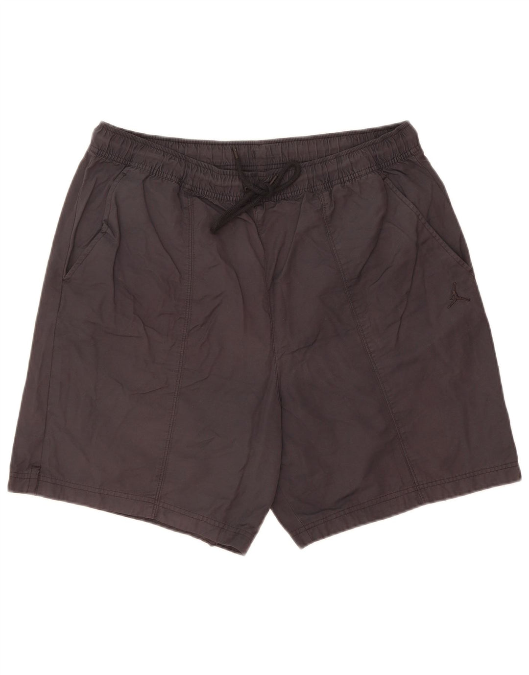 JORDAN Mens Sport Shorts 2XL  Navy Blue Polyester