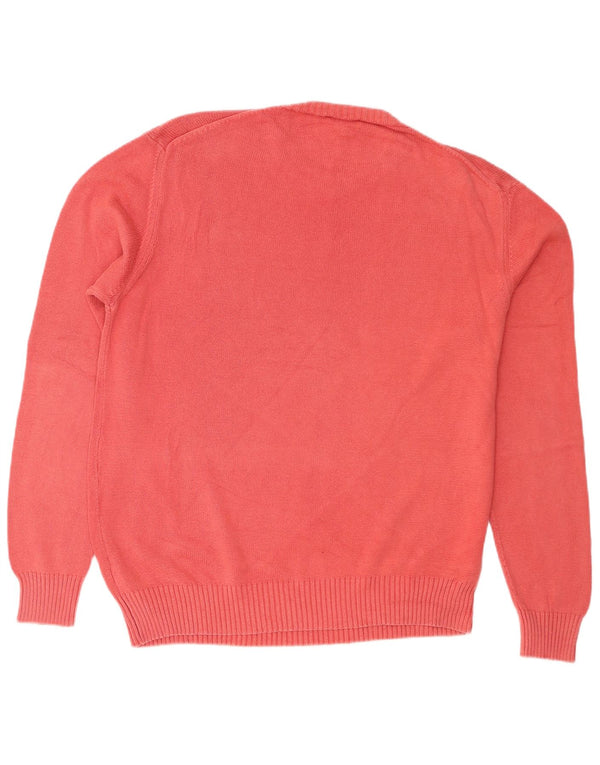 Brooksfield Mens Crew Neck Jumper Sweater IT 54 XL Pink