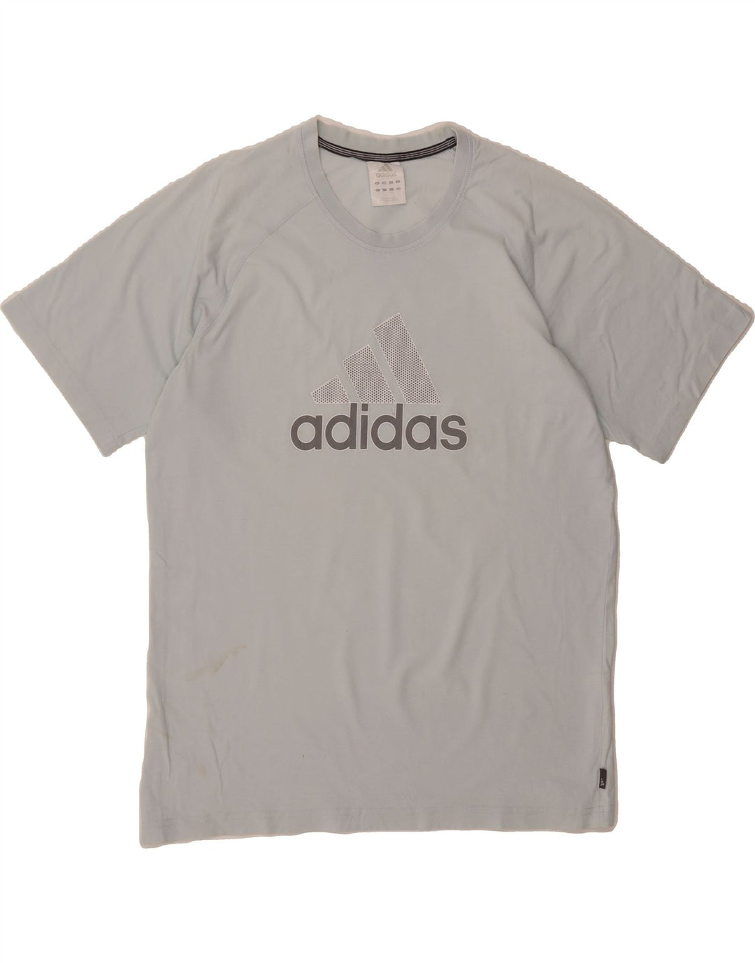 ADIDAS Mens Graphic T-Shirt Top Large Blue Vintage Adidas and Second-Hand Adidas from Messina Hembry 