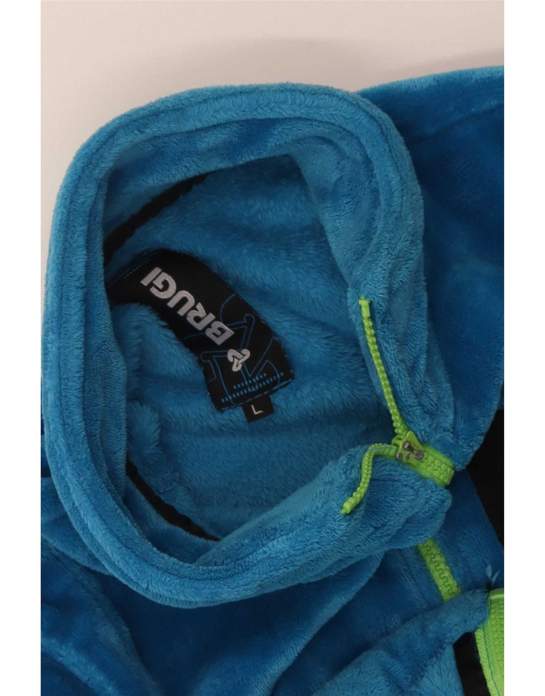 Brugi Mens Fleece Jacket UK 40 Large Blue