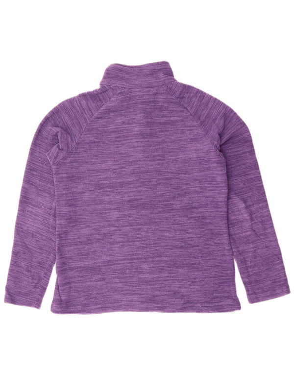 Mountain Warehouse Womens Fleece Jumper UK 12 Medium Purple Polyester