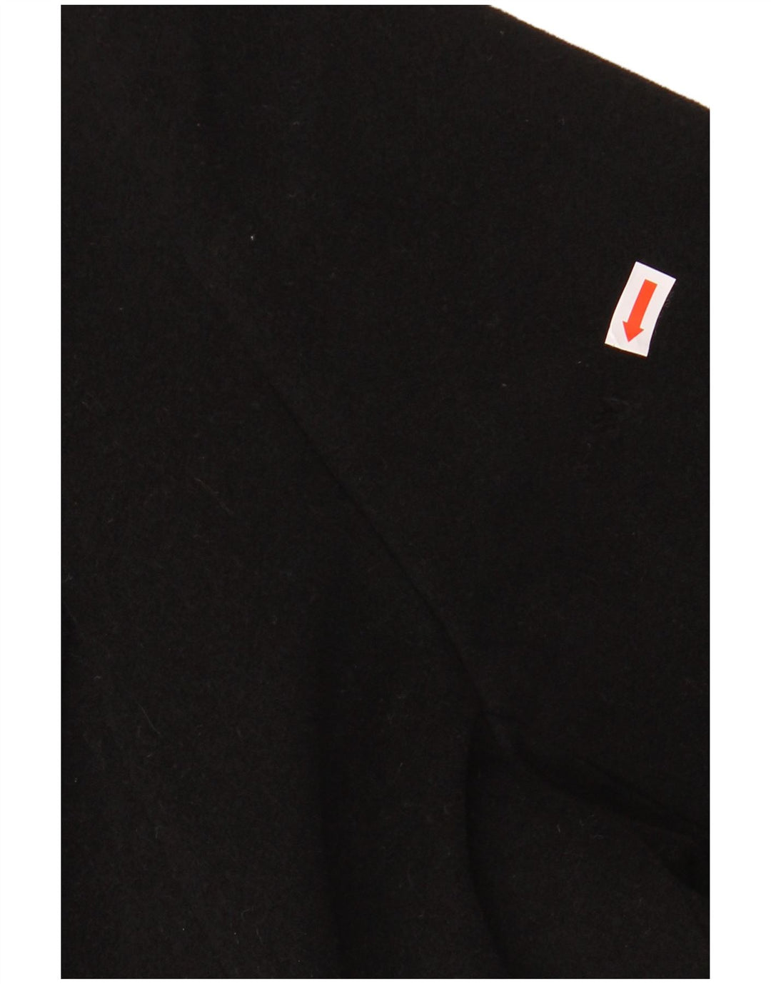 St. Bernard Womens Double Breasted Coat UK 14 Large Black Wool