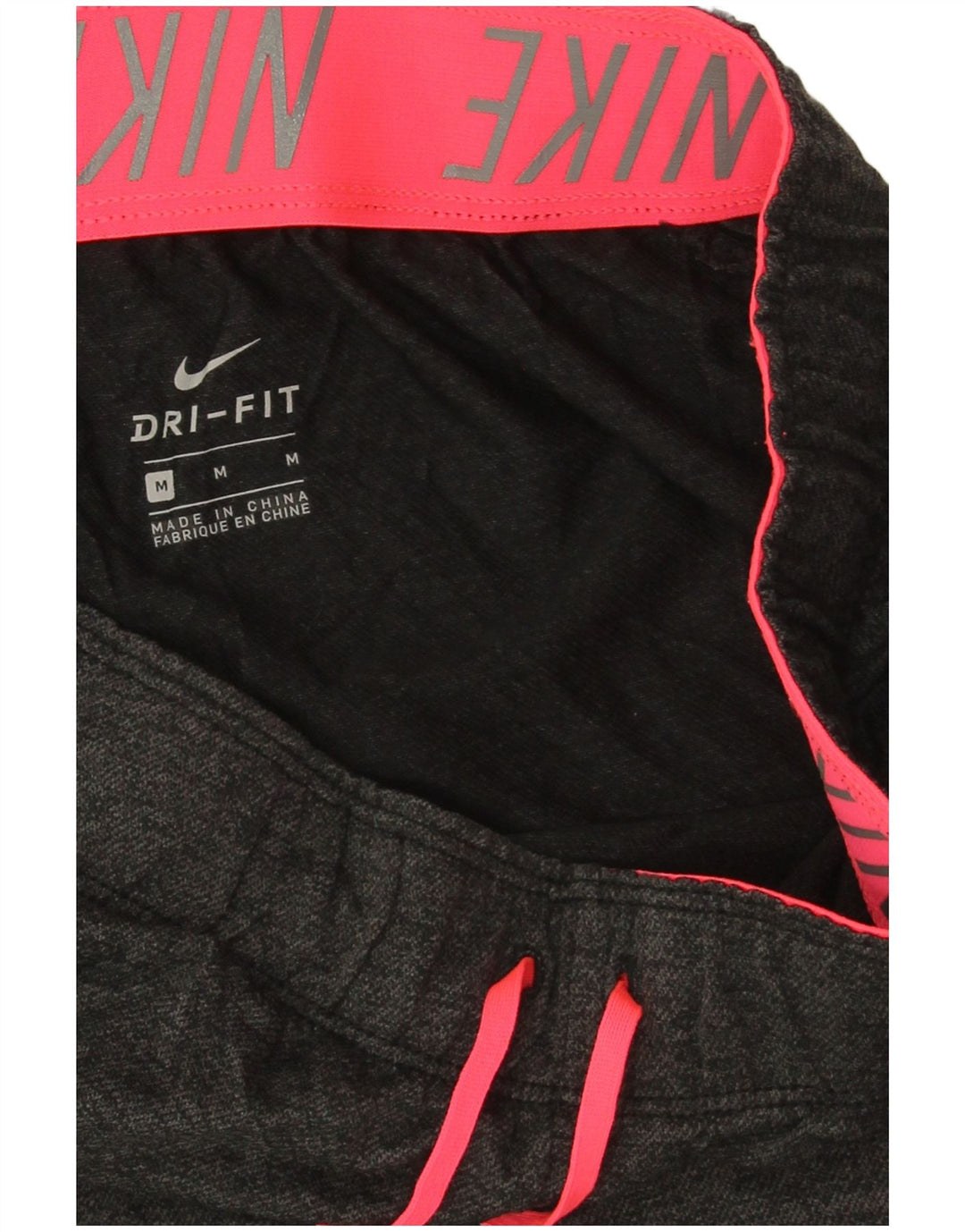 Nike Womens Dri Fit Sport Shorts UK 14 Medium  Grey Polyester