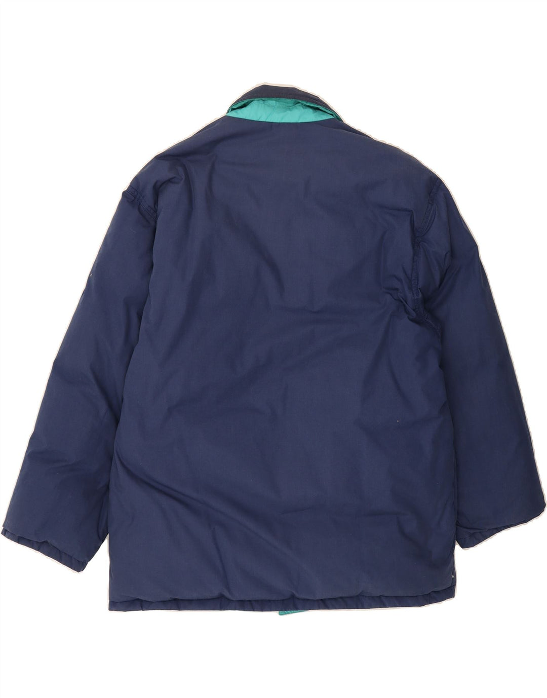 DACK'S Mens Padded Reversible Jacket UK 36 Small Navy Blue Vintage Dack's and Second-Hand Dack's from Messina Hembry 